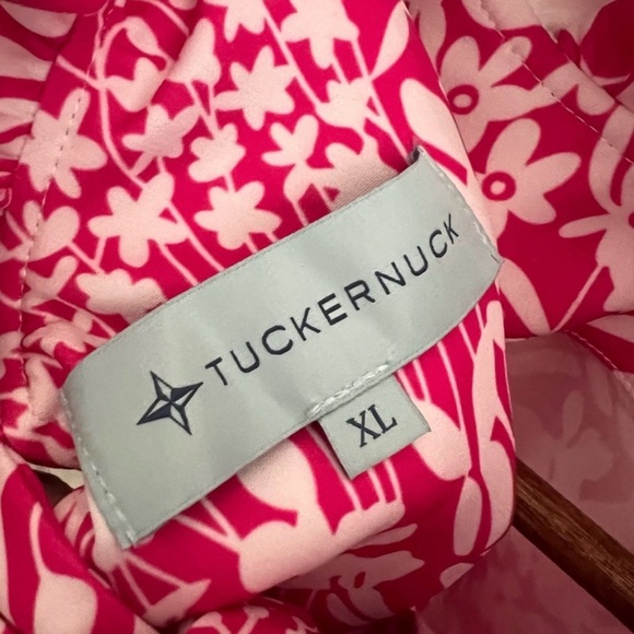 Tuckernuck Pink and White Floral Blythe Dress Size XL - Picture 8 of 8